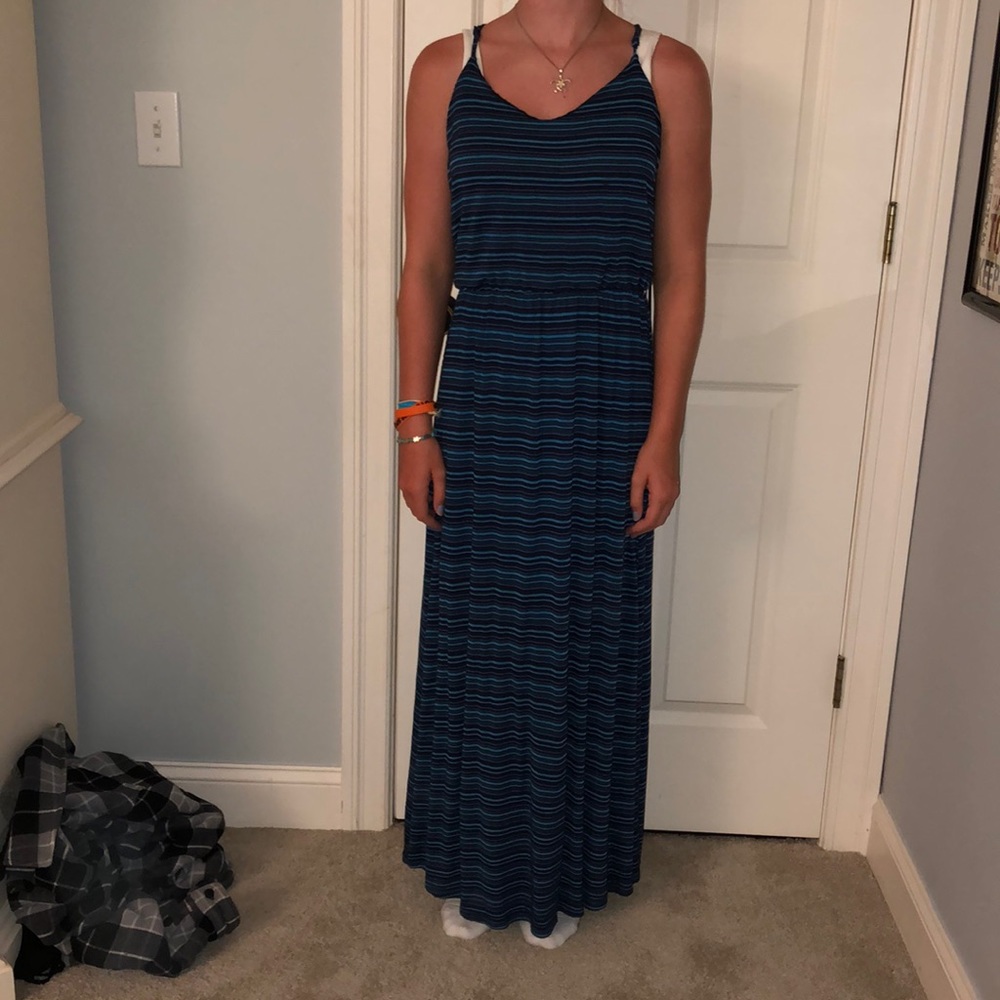 Lauren Conrad Blue Dress